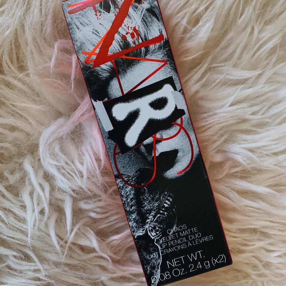 Brand New NARS Chaos Velvet Matte Lip Pencil Duo